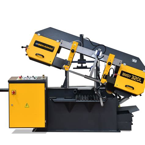 cnc band saw cutting machine|semi automatic horizontal band saw.